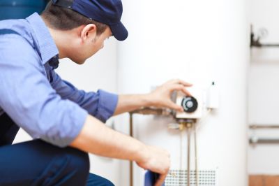 Water heater servicing
