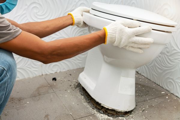 Cost of Toilet Removal in Denton