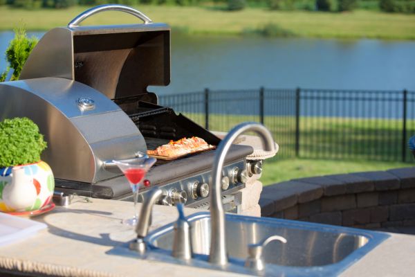 Cost of Outdoor Kitchen Plumbing in Denton